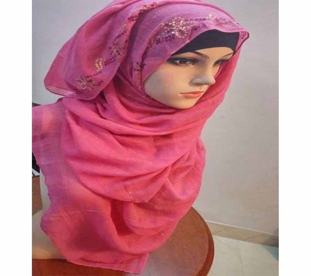 cotton chumki par hijab