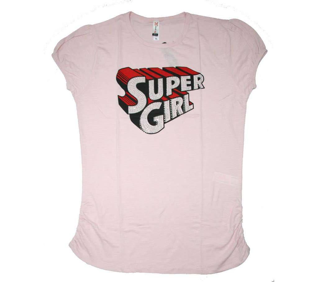 Super Girl Ladies T Shirt