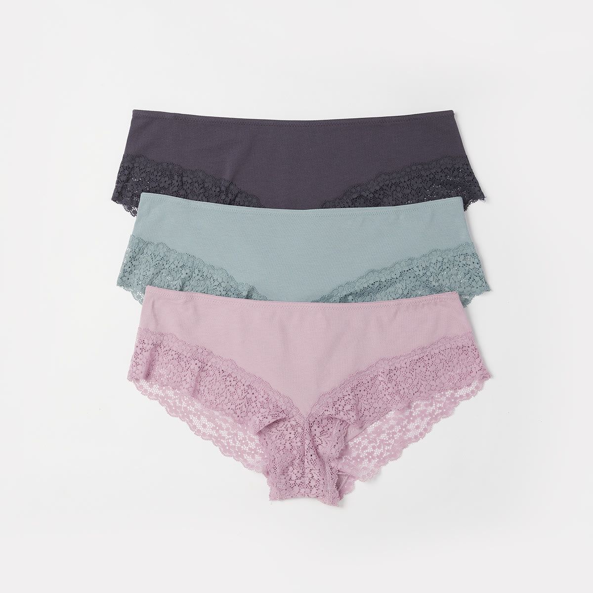 3 Pack Boyleg Briefs