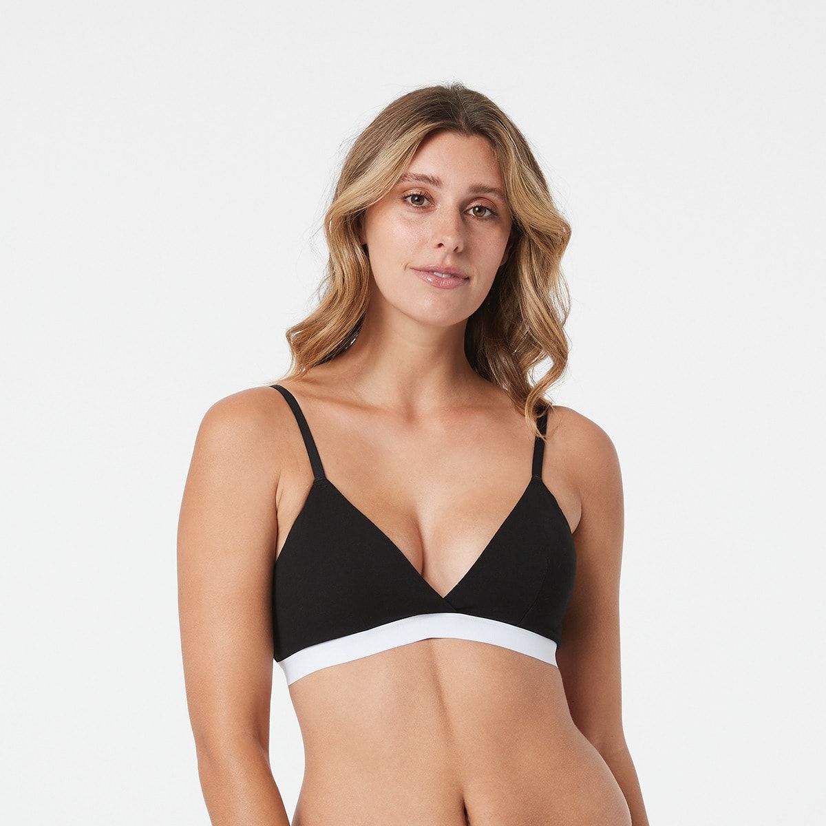 Wirefree Cotton Stretch Bralette