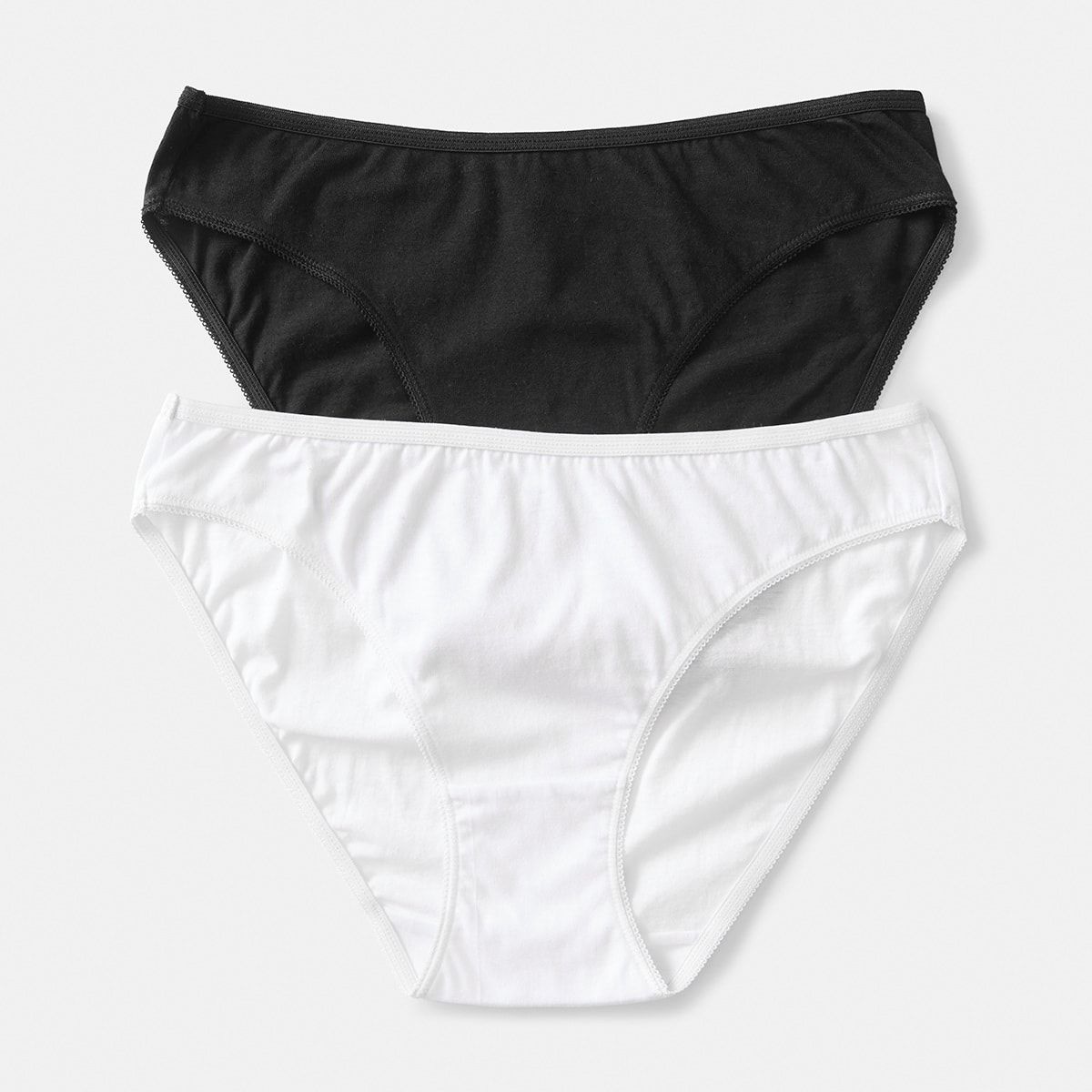 2 Pack Cotton Bikini Briefs