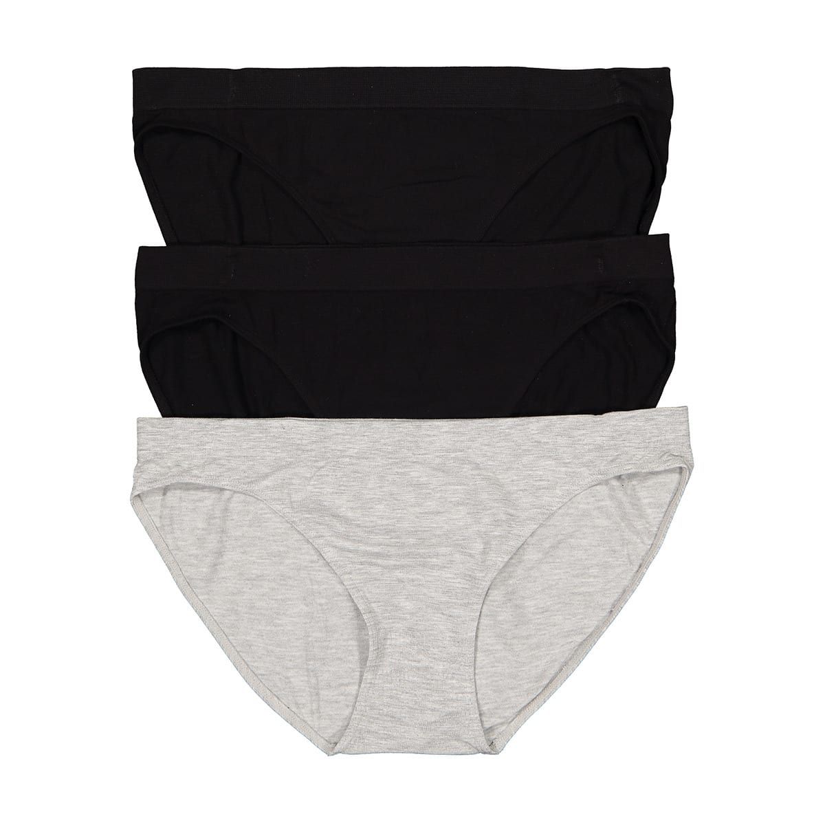 3 Pack Bamboo Blend Seamfree Bikini Briefs