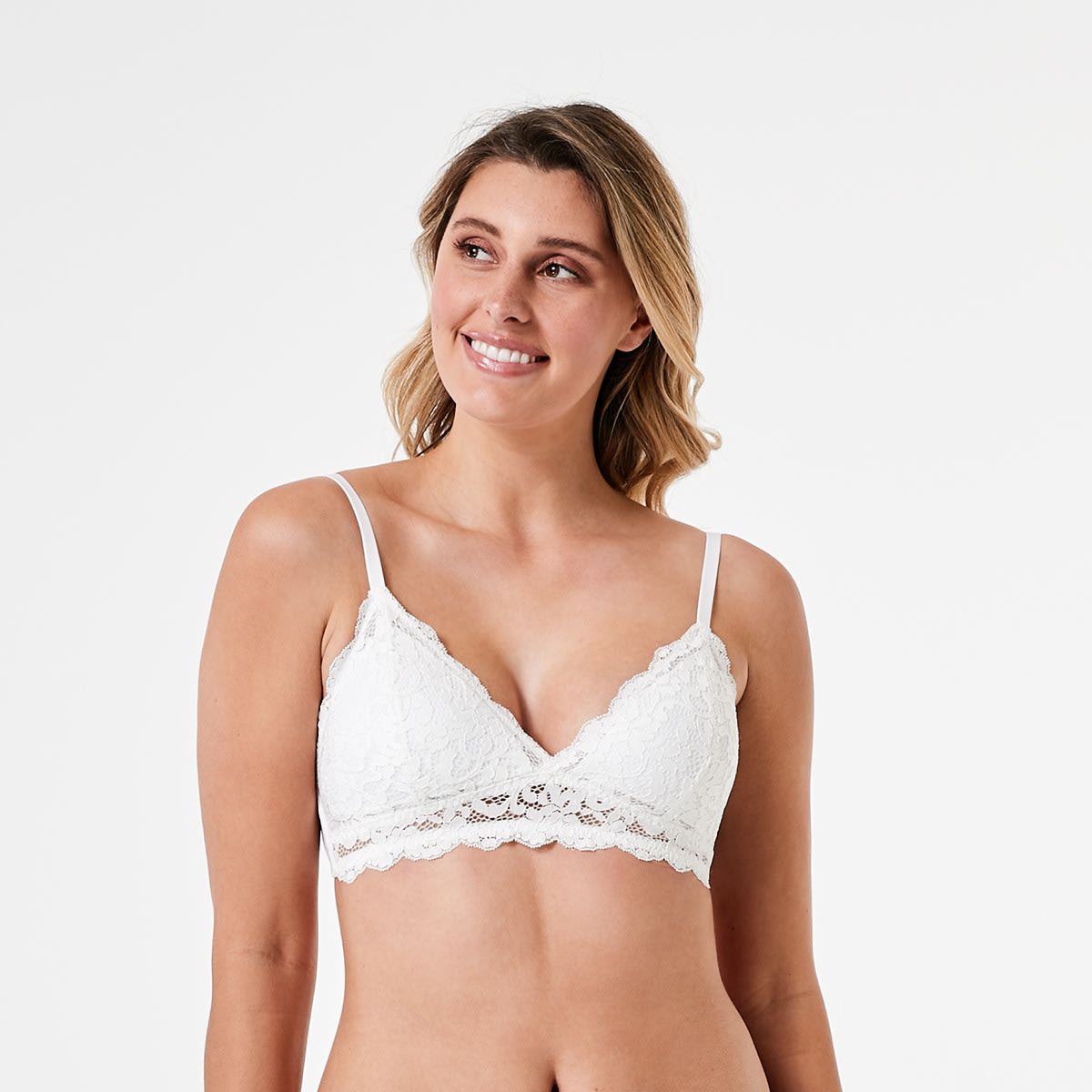Wirefree Lace Bralette