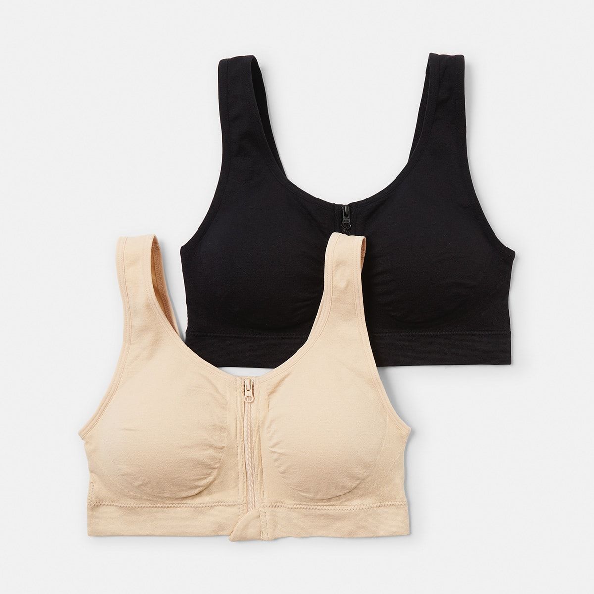 2 Pack Wirefree Post Surgery Crop