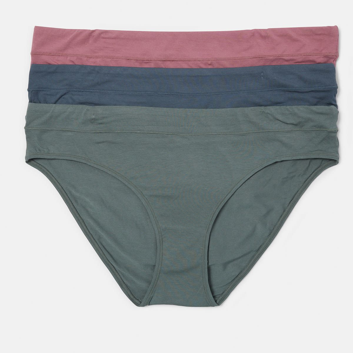 3 Pack Curve Bamboo Blend Bikini Briefs