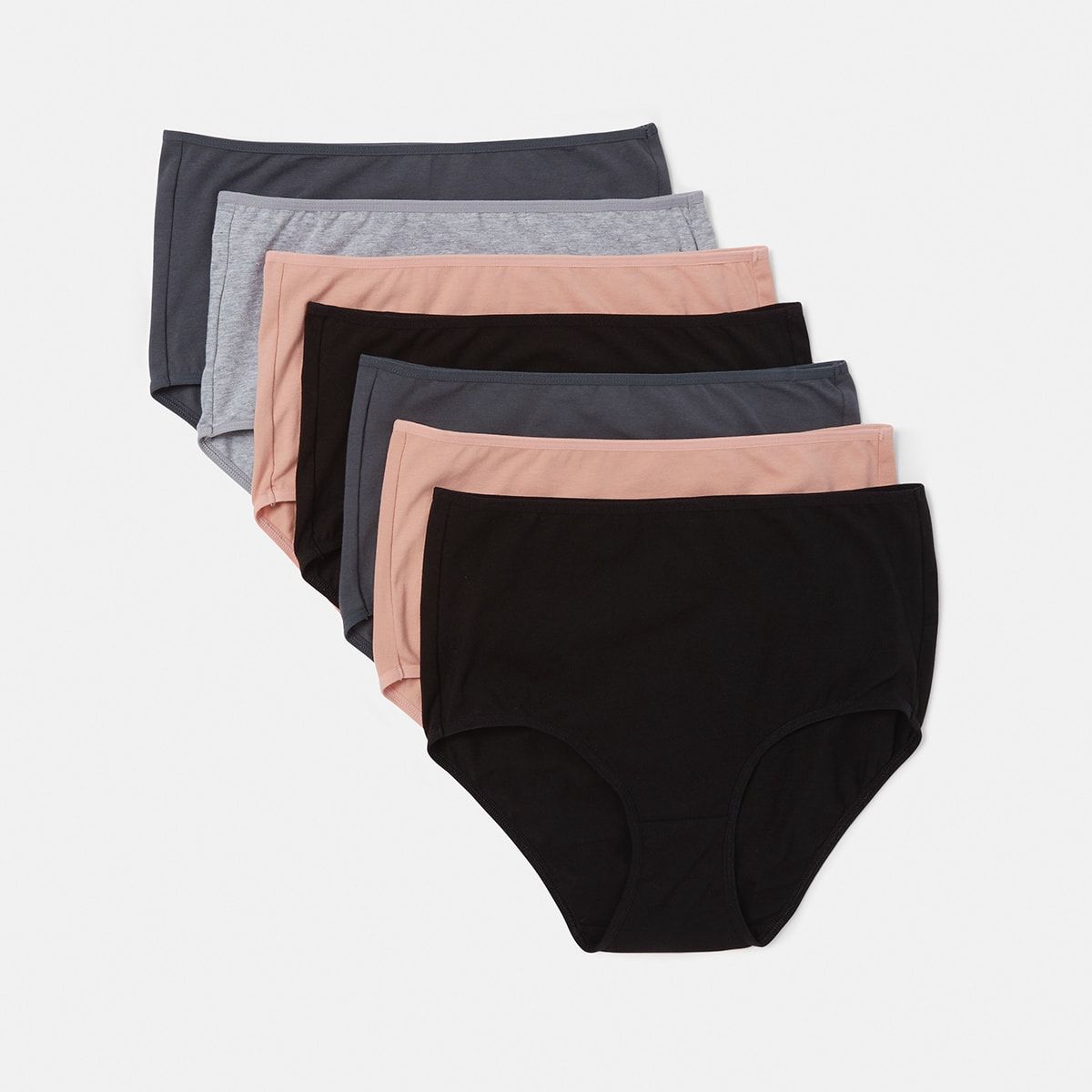 7 Pack Cotton Stretch Full Briefs