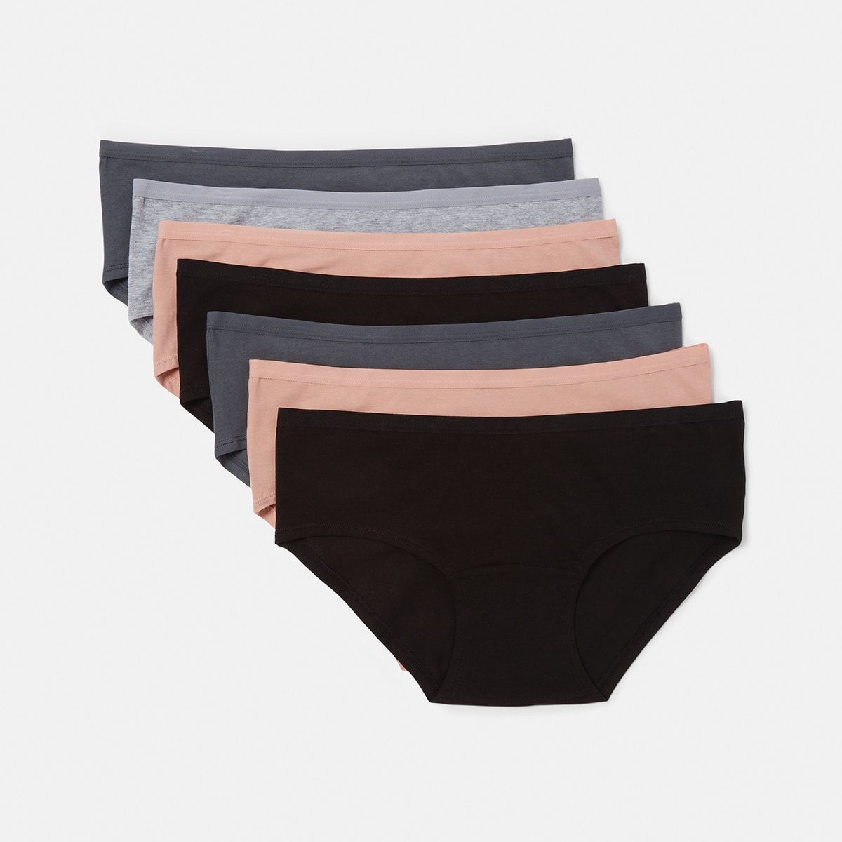 7 Pack Cotton Stretch Boyleg Briefs