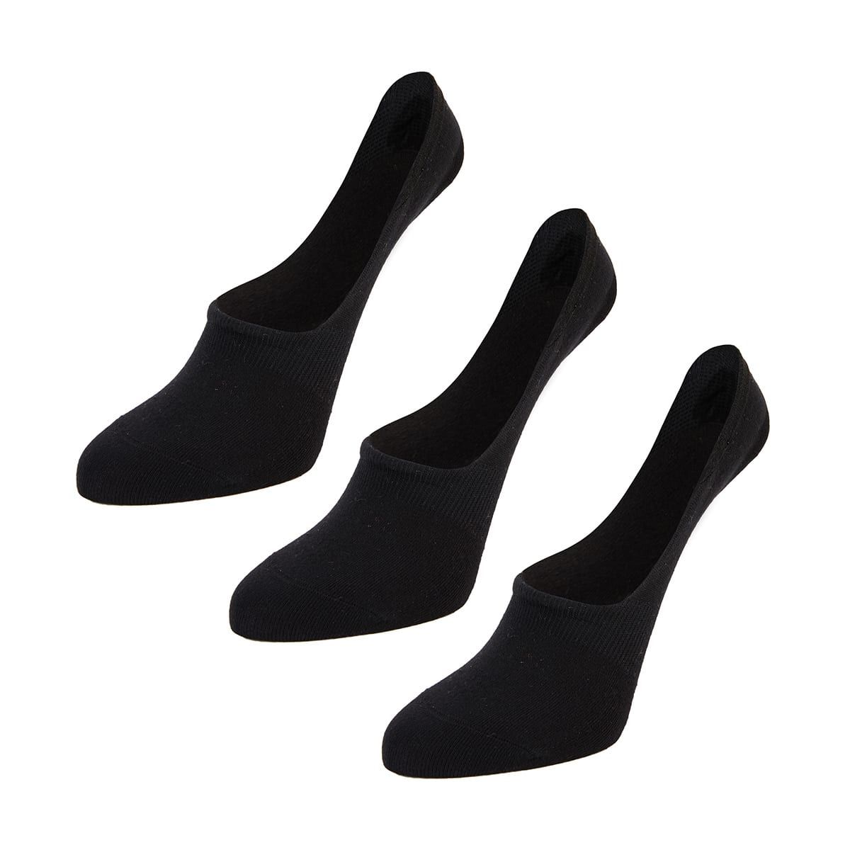 3 Pack Bamboo Footlets