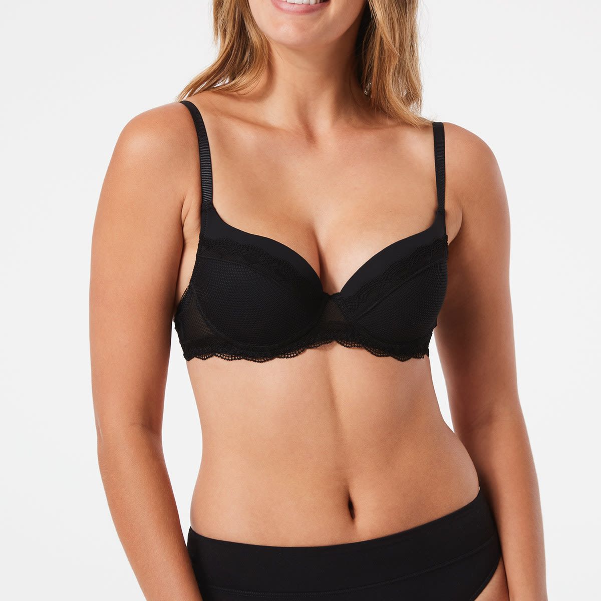 Double Push Lace Bra