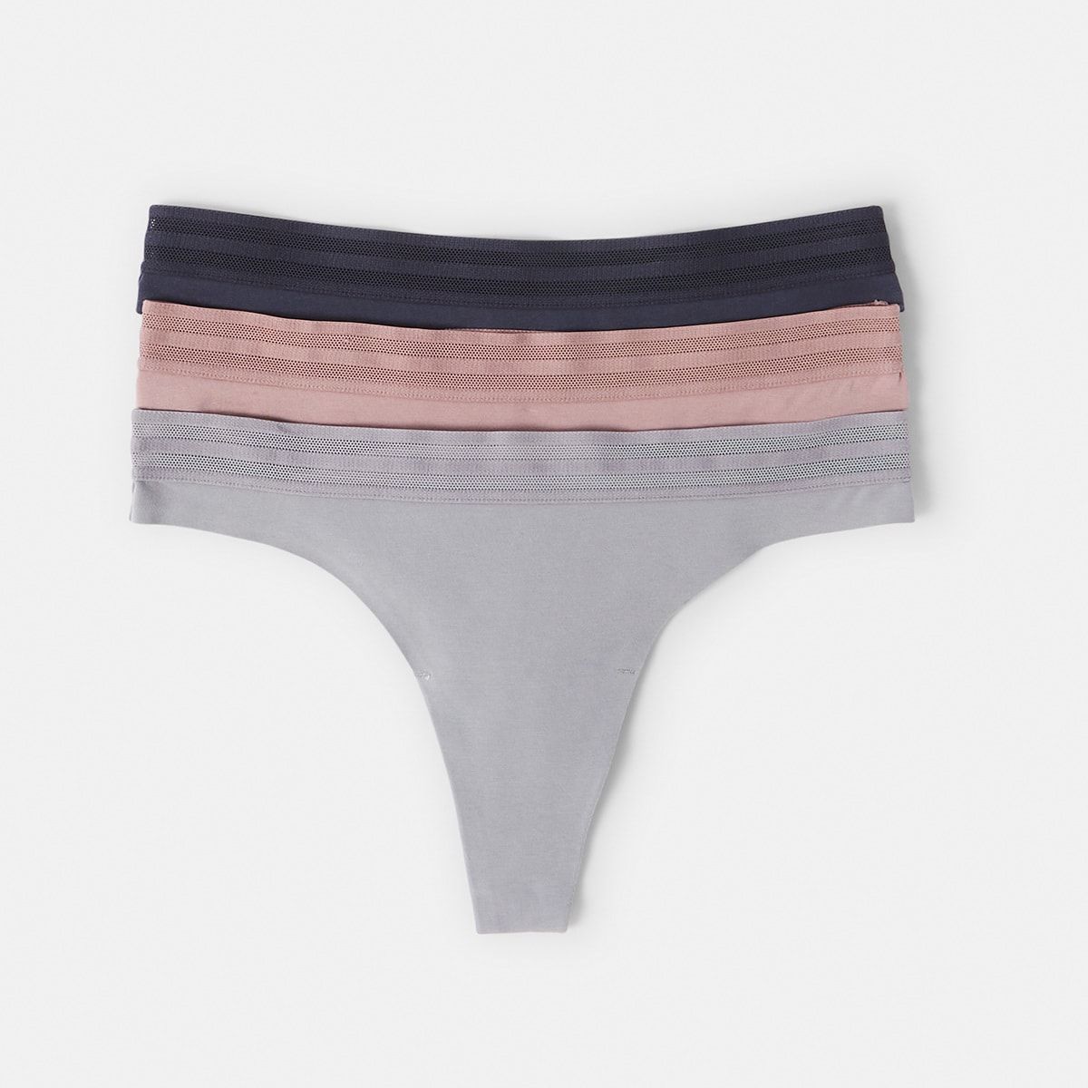 3 Pack Organic Cotton Blend Outta-Sight G-string Briefs