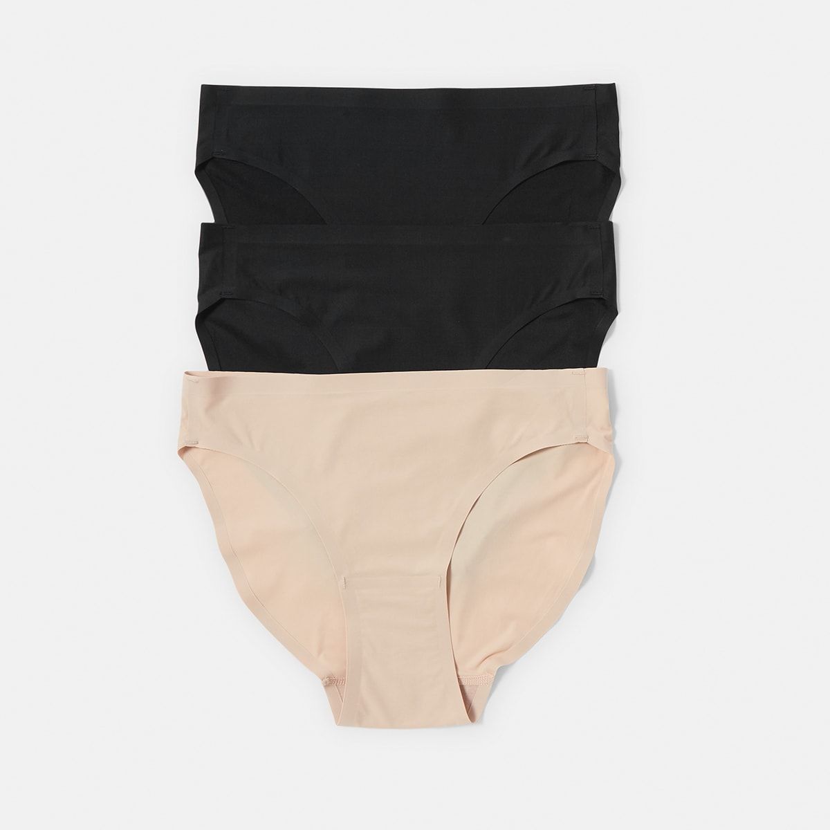 3 Pack Outta Sight Super Stretch Bikini Briefs