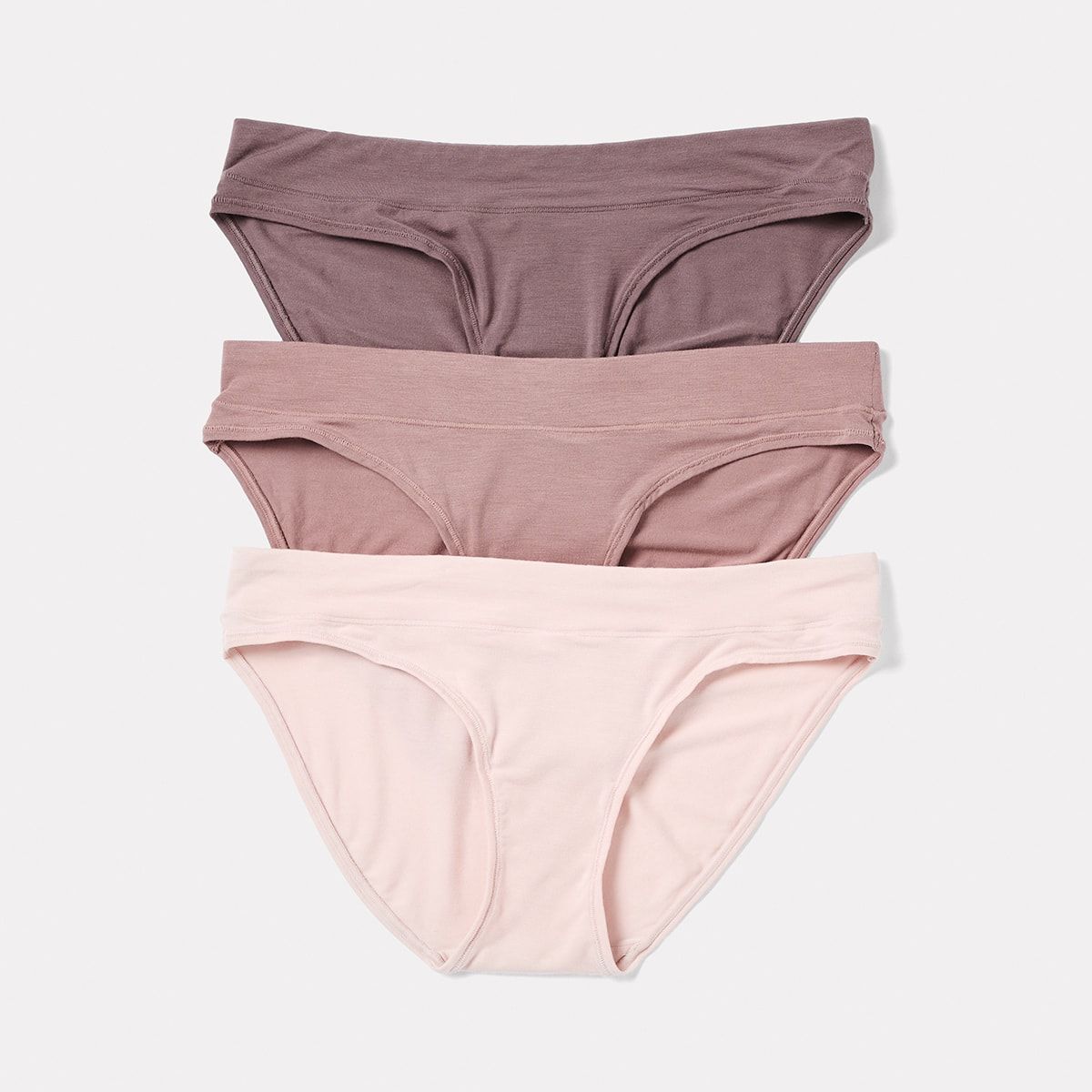 3 Pack Bamboo Blend Bikini Briefs