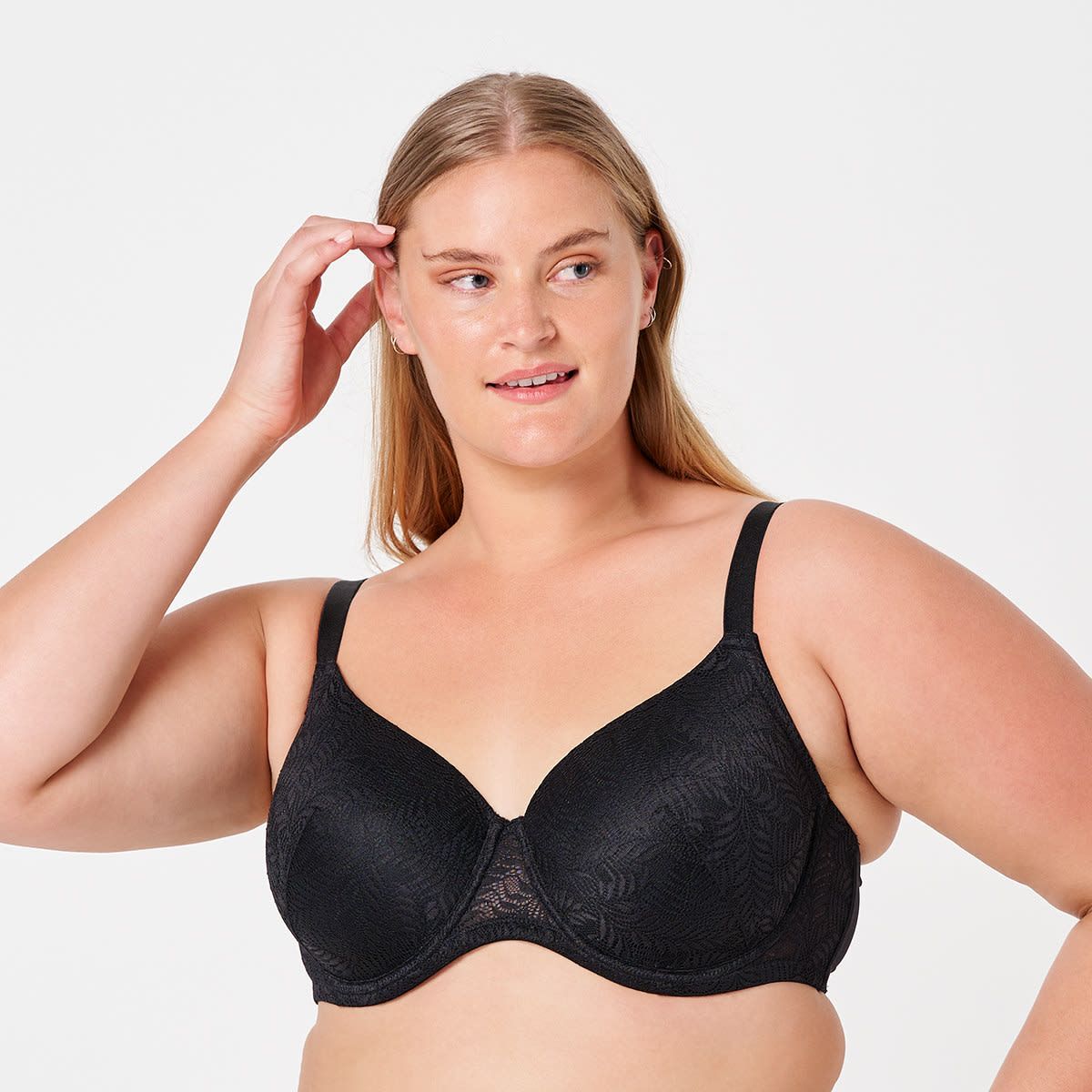 Full Figure Lace T-Shirt Bra