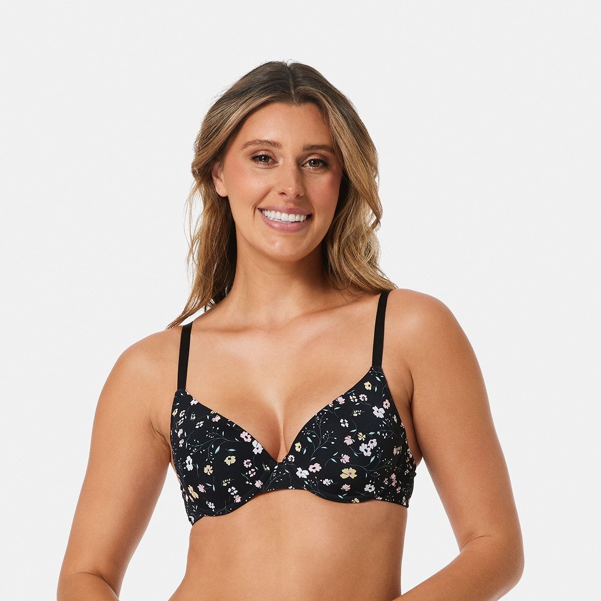 Printed T-shirt Bra