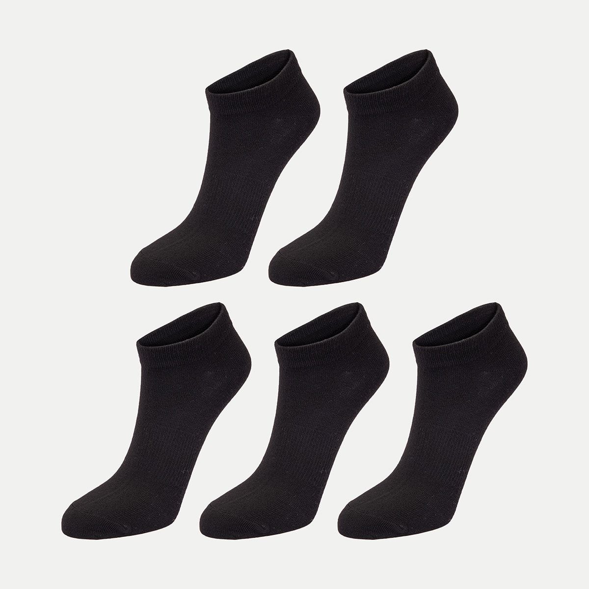 5 Pack Active Low Cut Socks