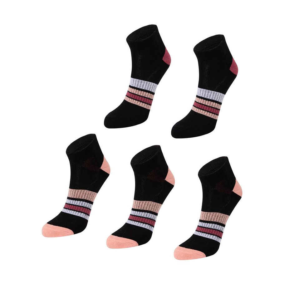 5 Pack Active Anklet Socks with Arch Support