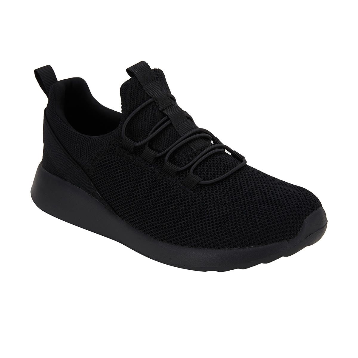 Comfort Sneakers with Elastic Laces