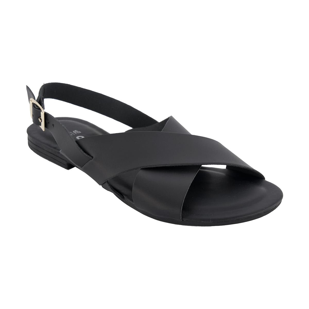 Crossover Footbed Sandals