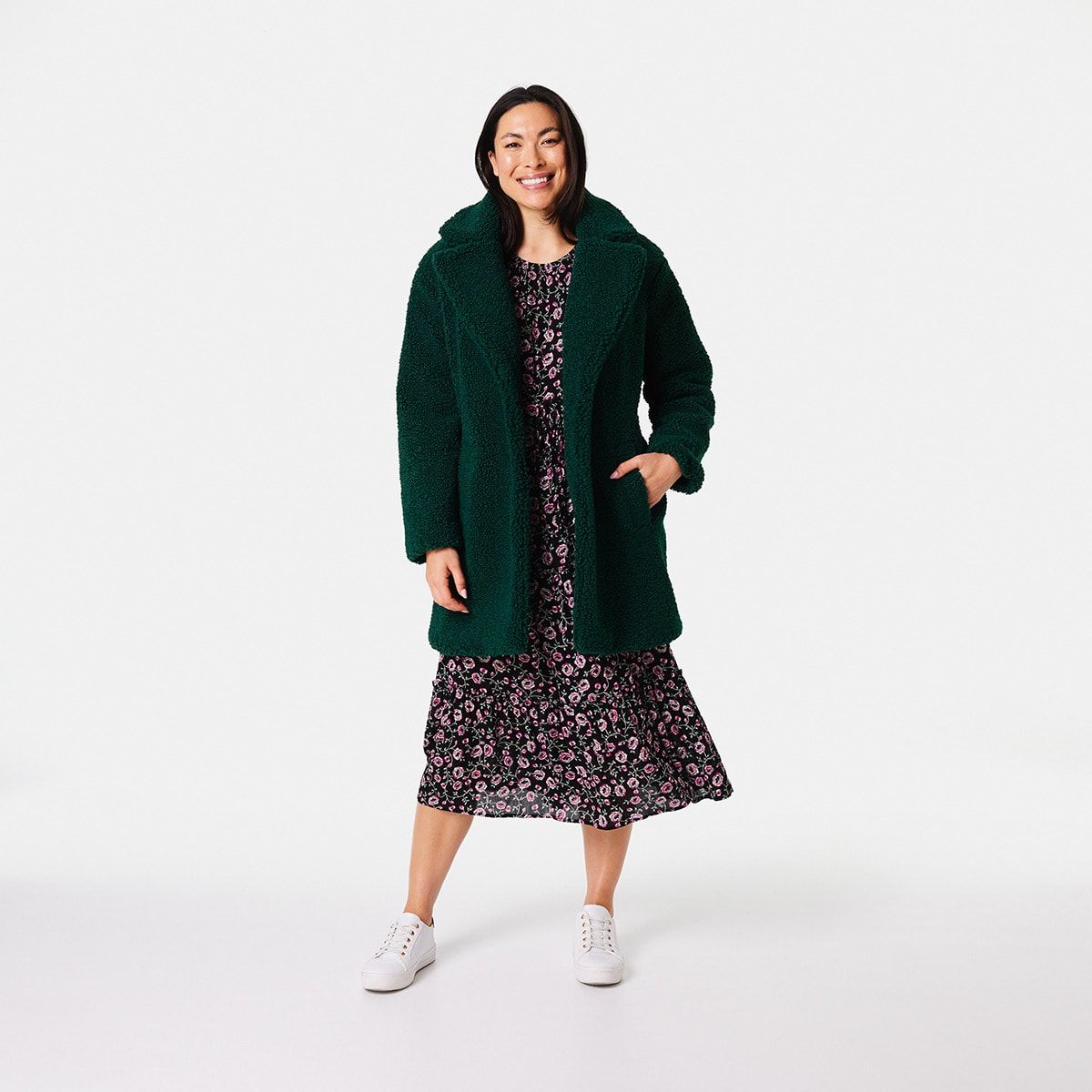 Longline Teddy Jacket