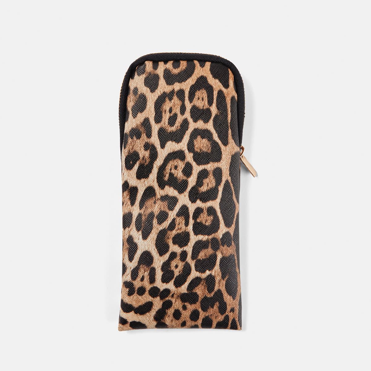 Zip Sunglasses Case - Leopard