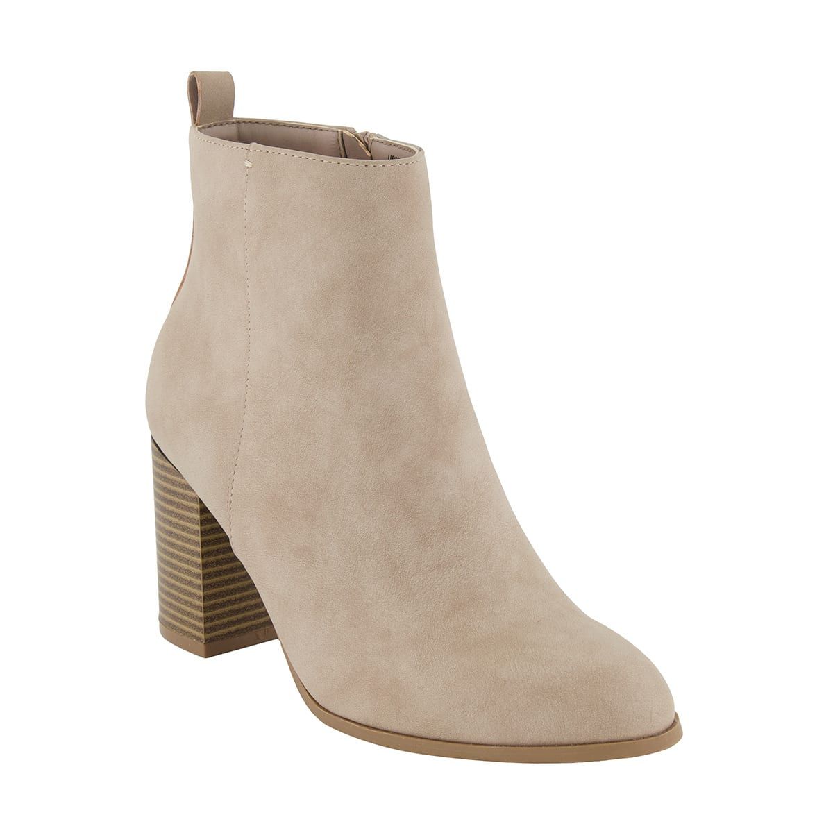 Point Toe Block Heel Boots