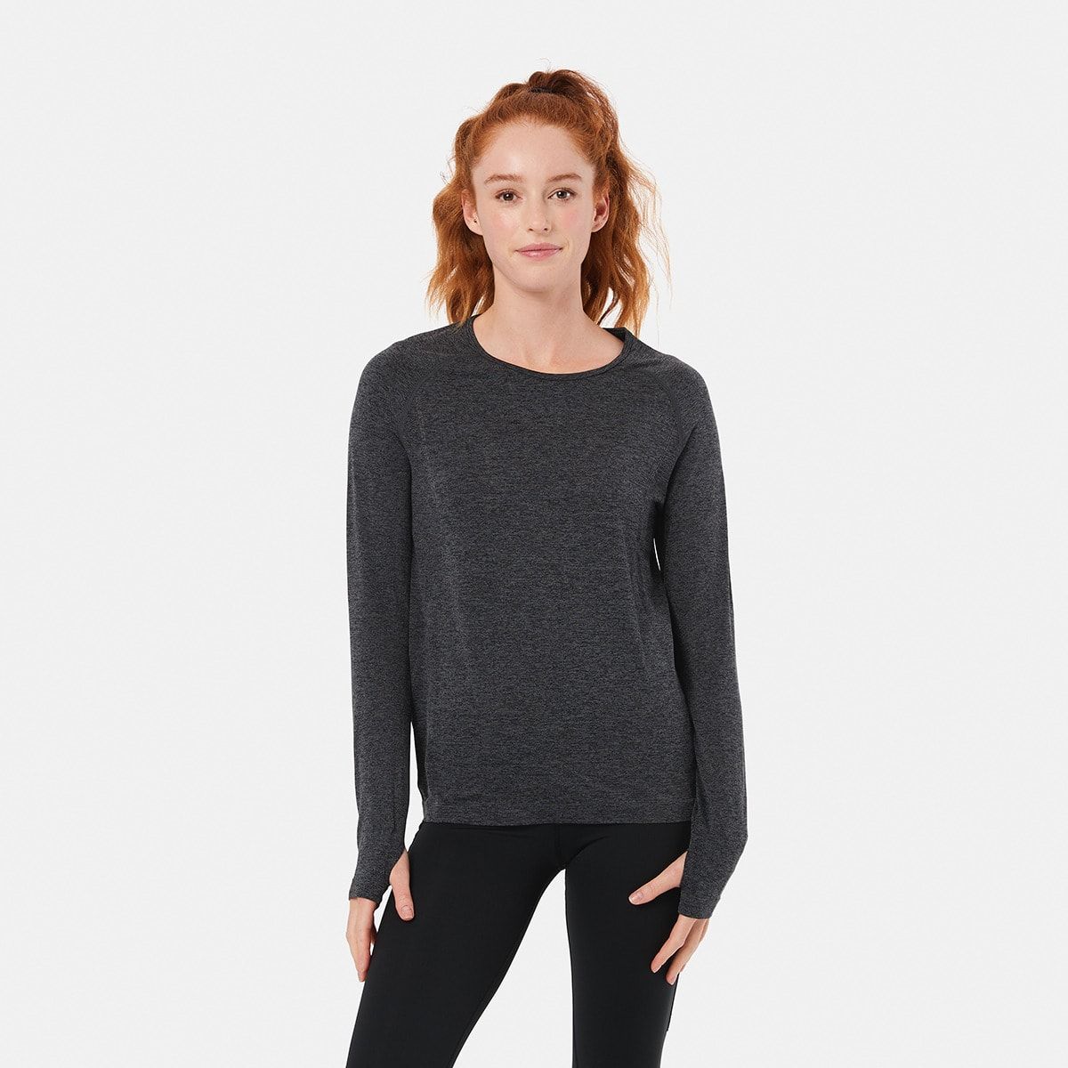 Active Womens Long Sleeve Seam Free Top