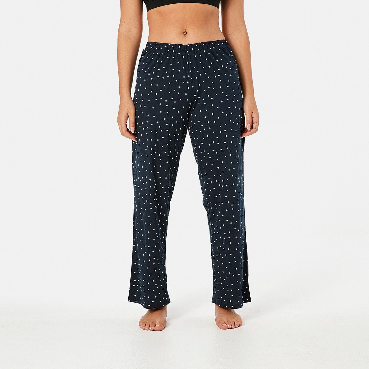 Printed Knit Pants