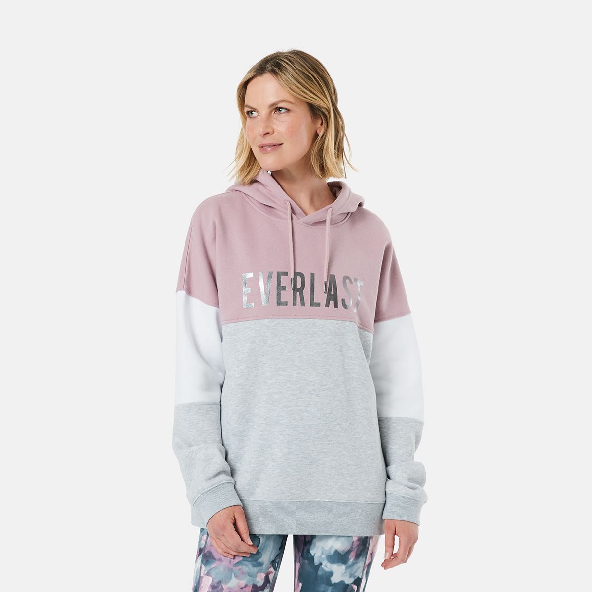 Active Everlast Womens Colourblock Hoodie