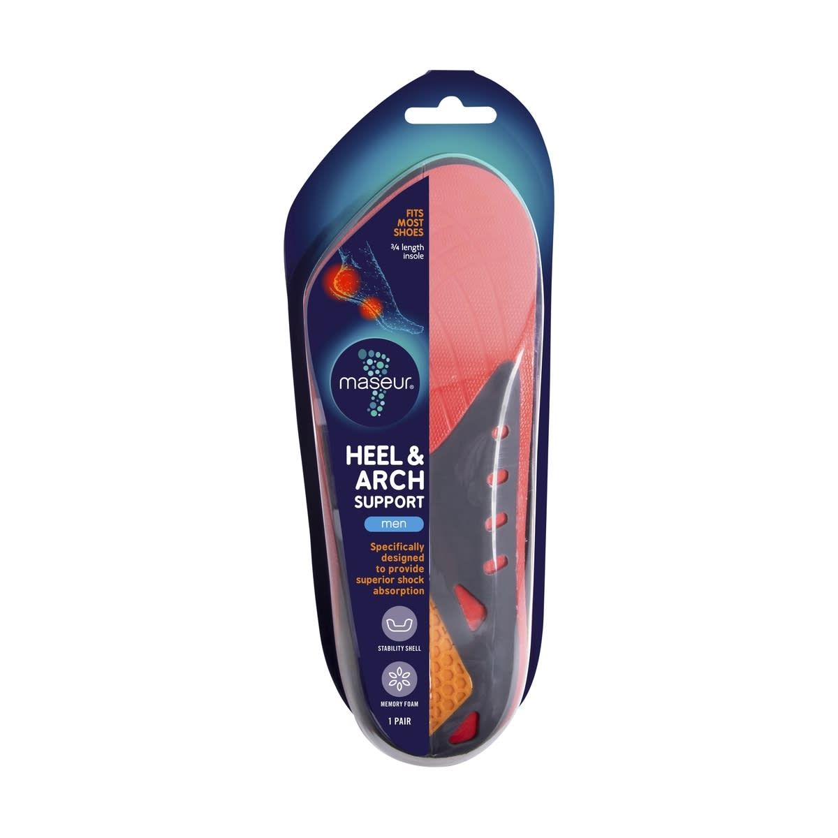 Footcare Maseur Heel & Arch Support