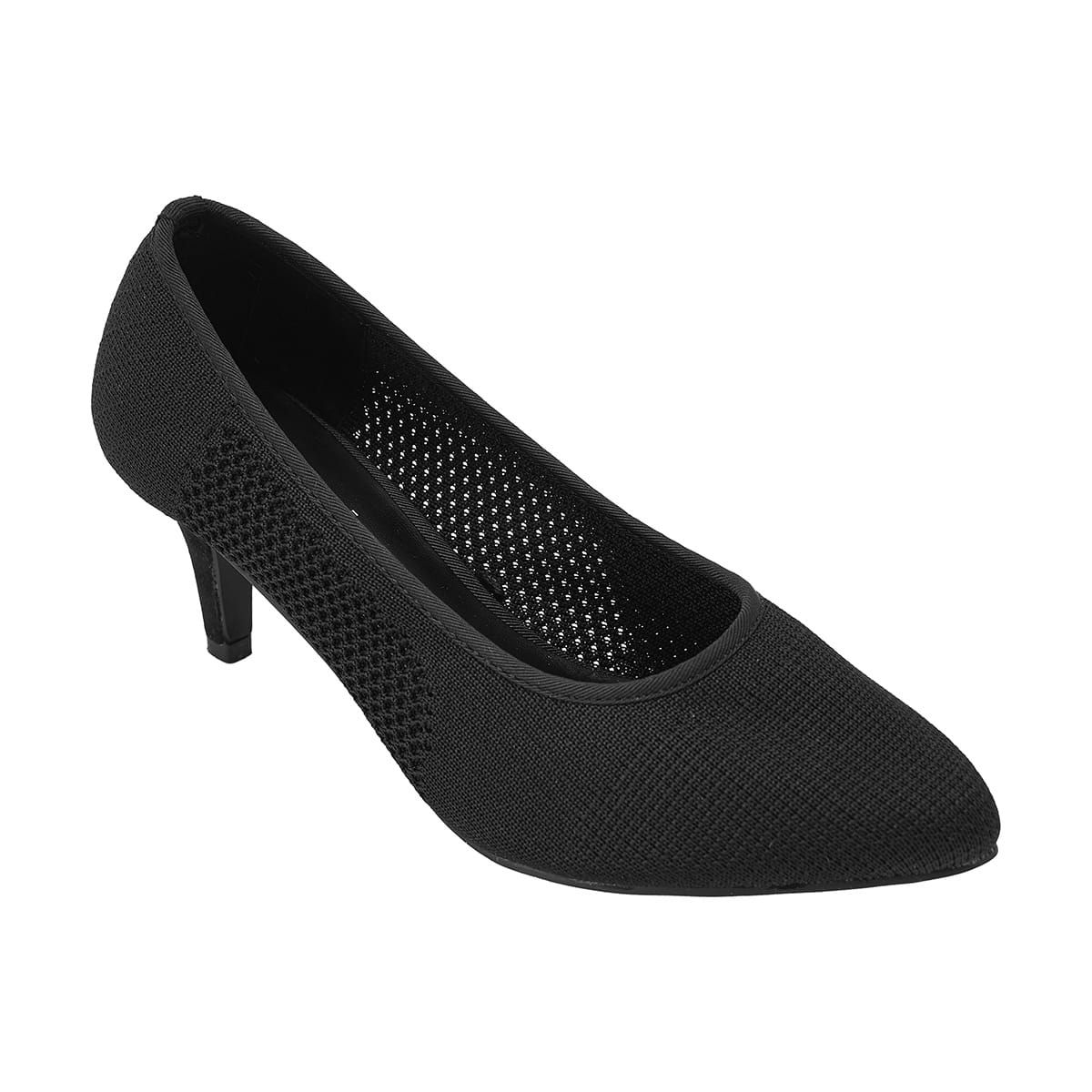 Knit Court Pump Heels