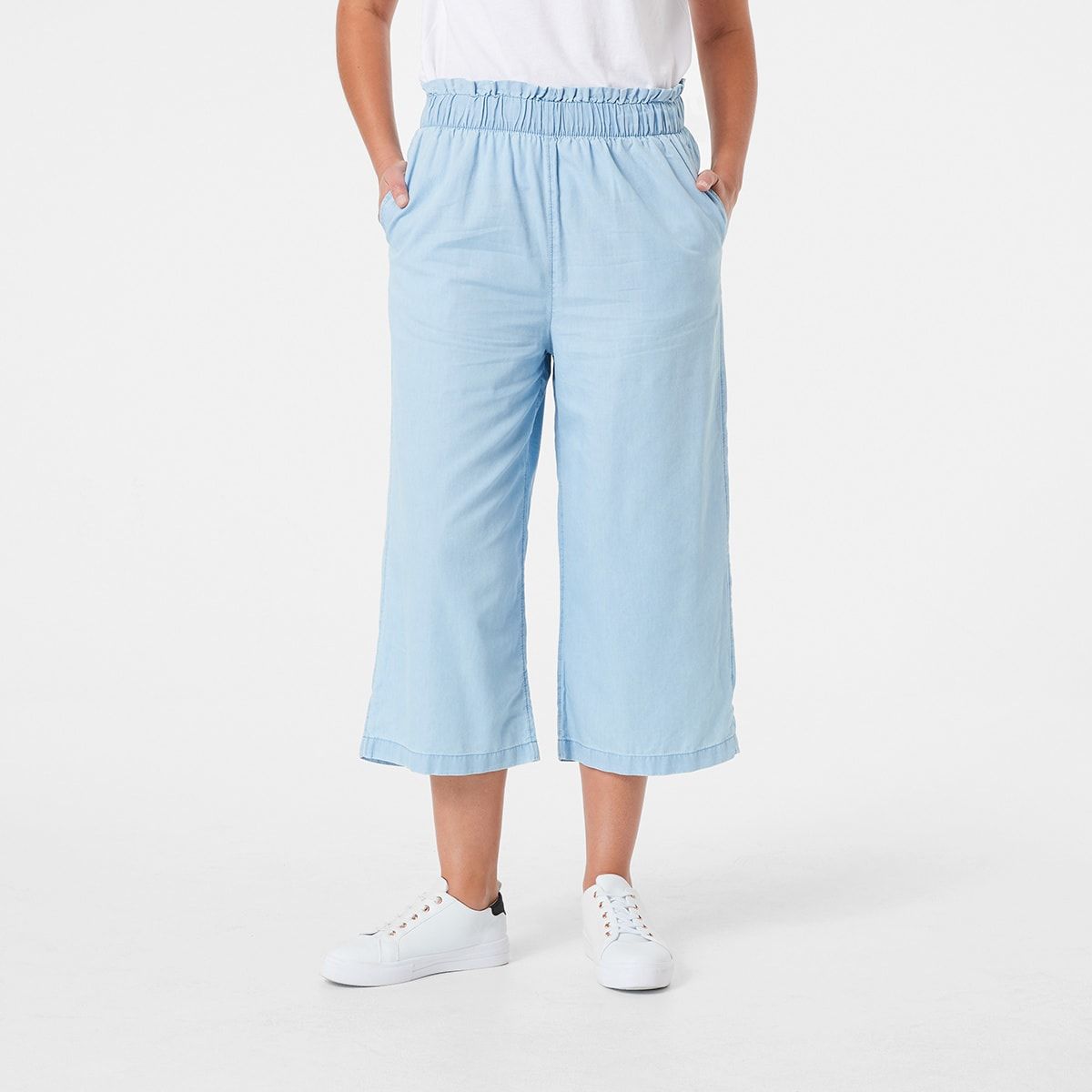 Chambray Culottes