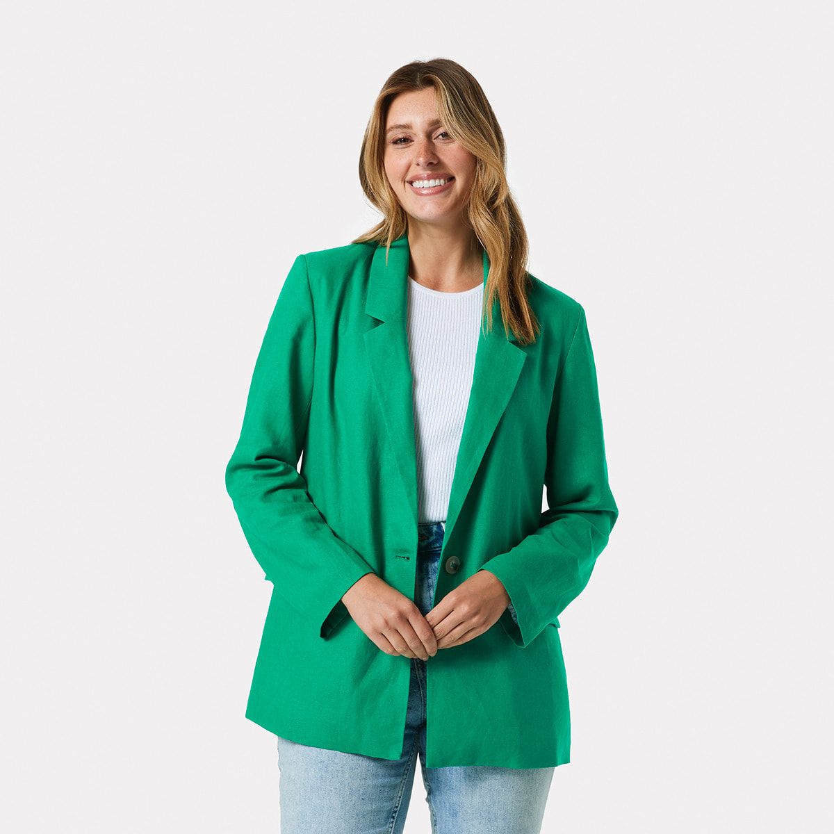 Linen Blazer
