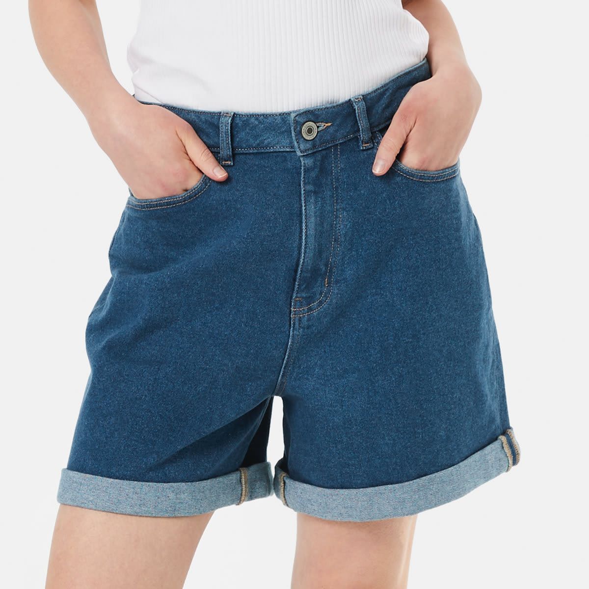 Denim Mum Shorts