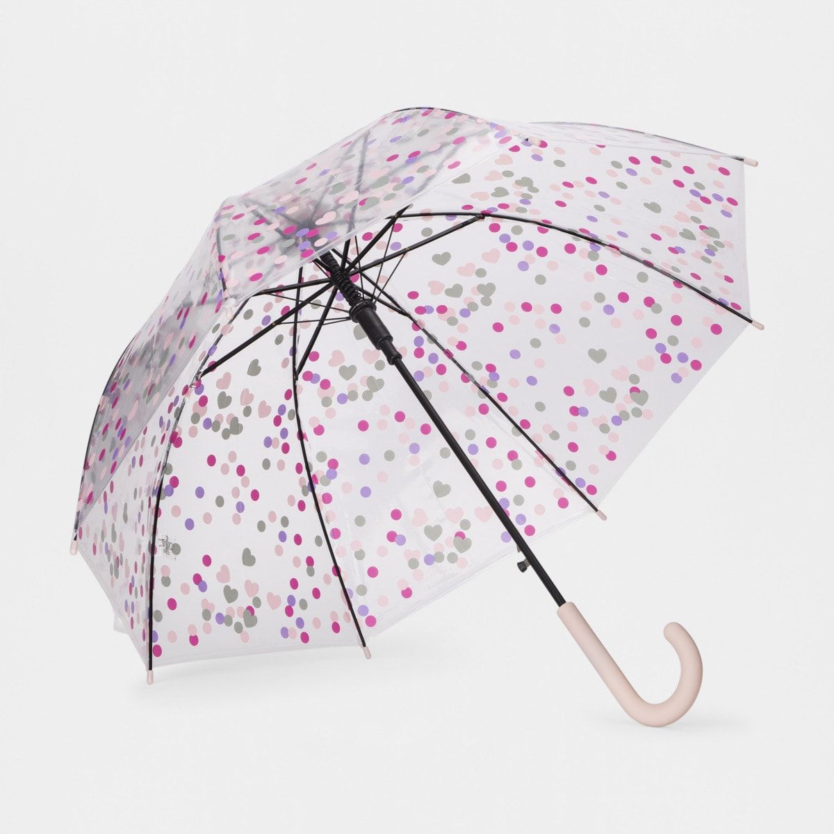 Confetti Clear Umbrella