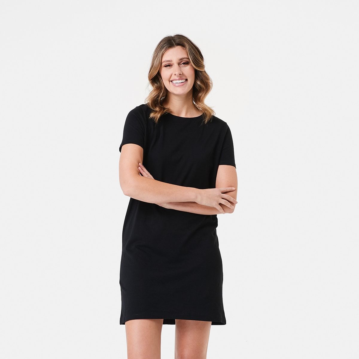 Short Sleeve Relaxed T-shirt Dress