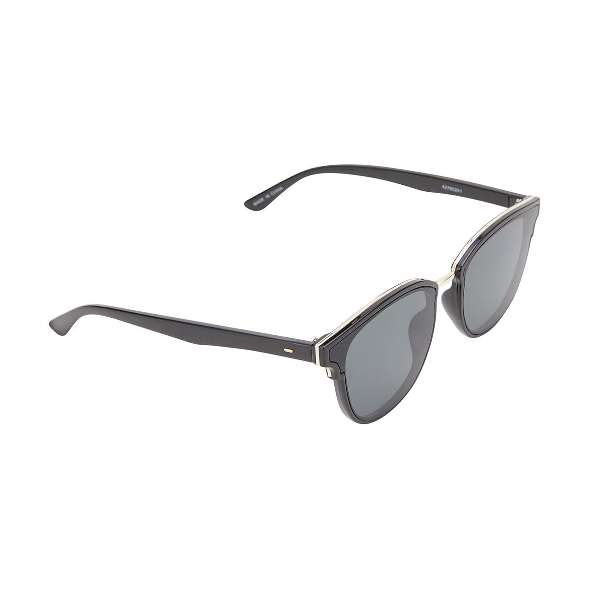 Round Cat Eye Frame Sunglasses