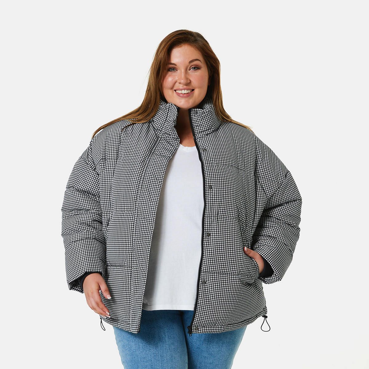 Curve Padded Puffer Jacket