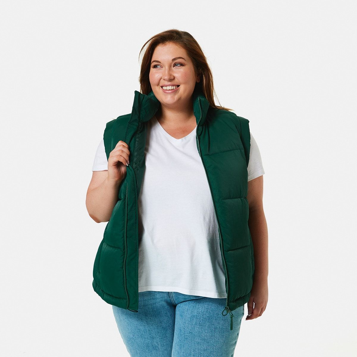 Curve Sleeveless Padded Vest