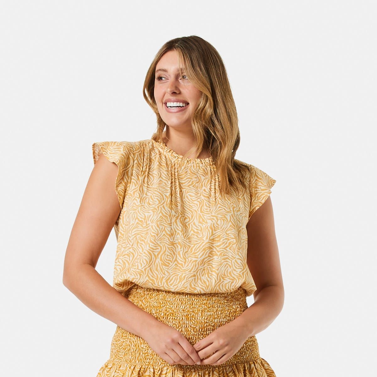 Frill Sleeve Top