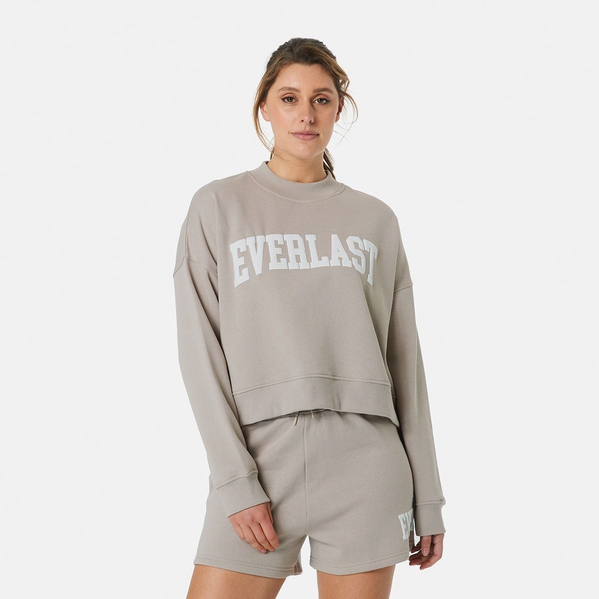 Active Everlast Womens Street Cropped Crew Top