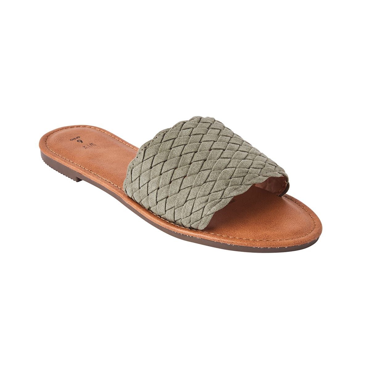 Woven One Band Slides