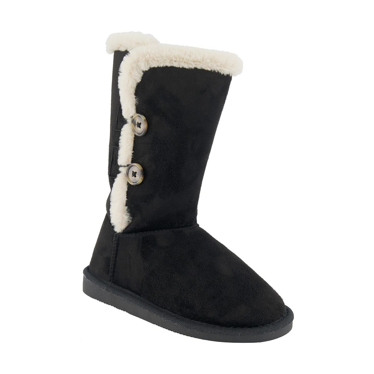 Button Trim Boots