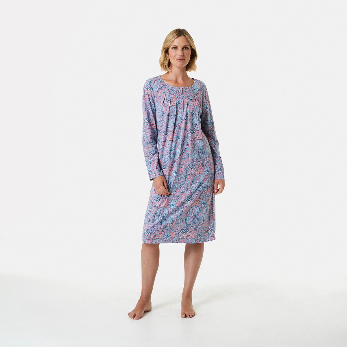 Long Sleeve Traditional Nightie