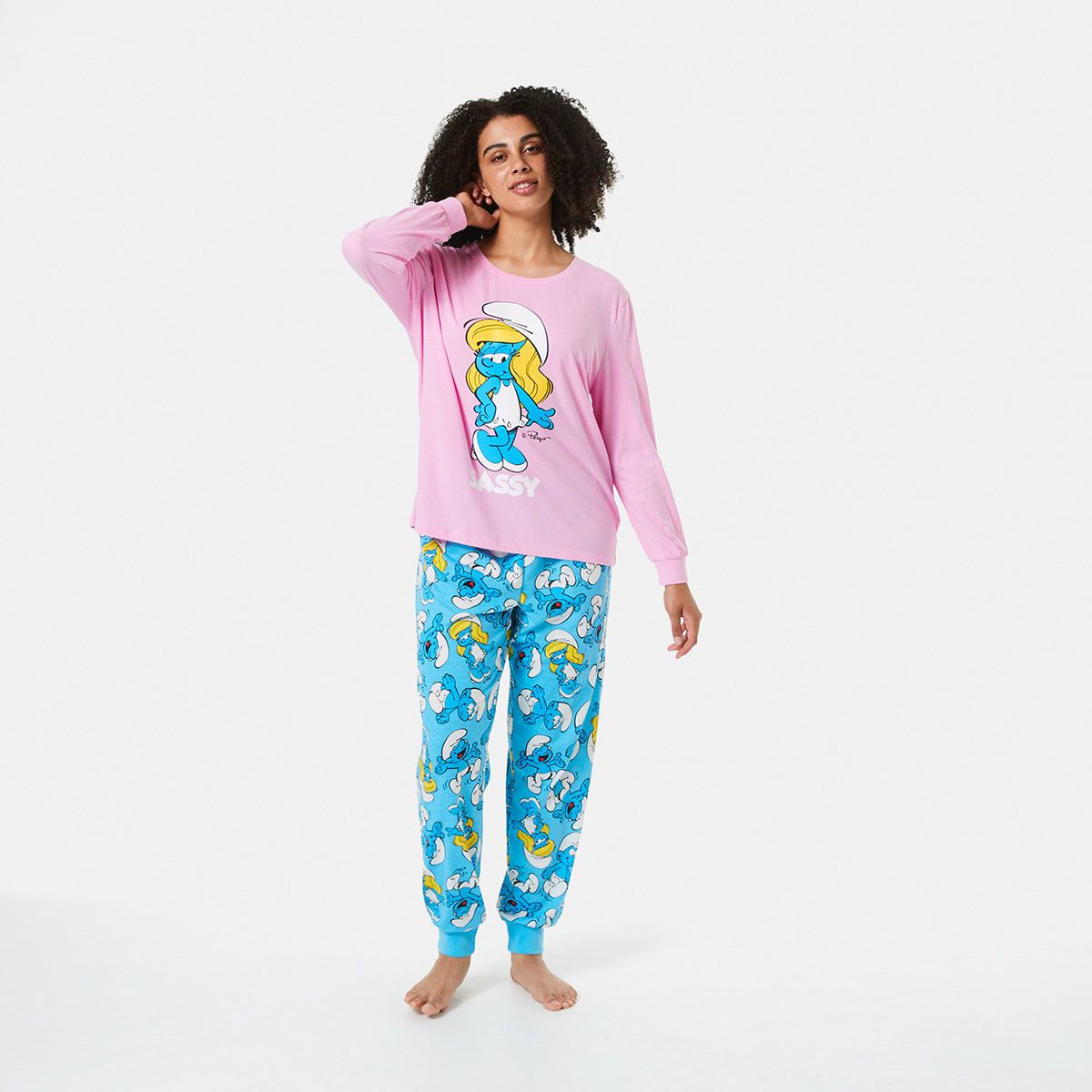 Long Sleeve and Pants License Pyjama Set