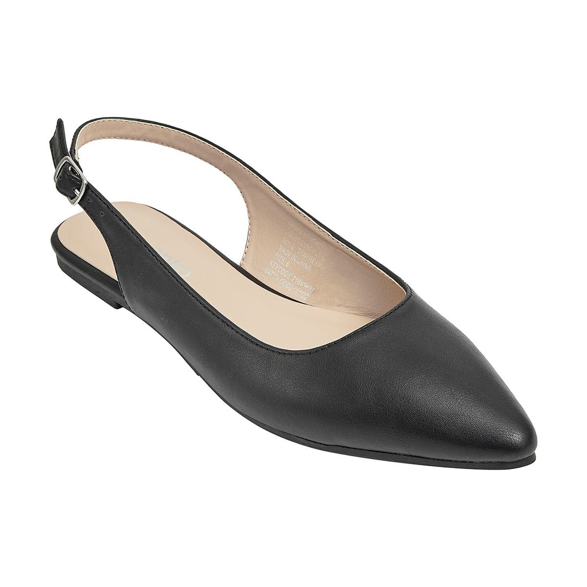 Point Toe Ballet Slingback Flats
