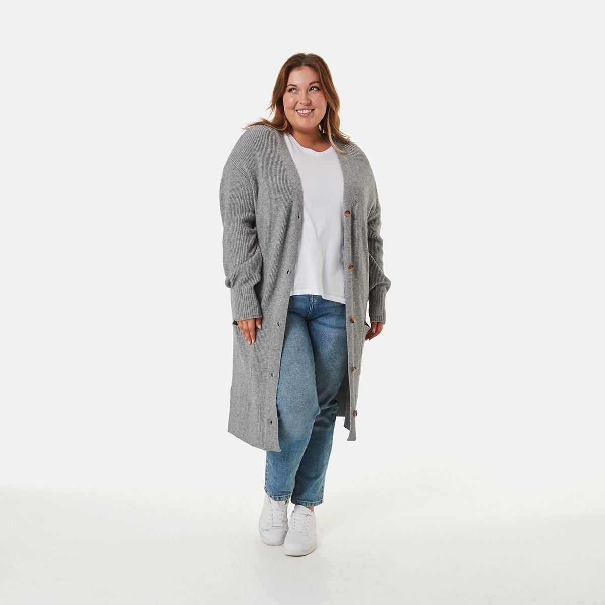 Curve Lightweight Mid Length Cardigan