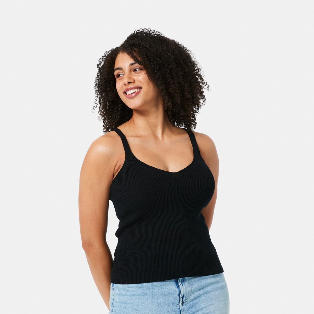Sleeveless True Knit Top