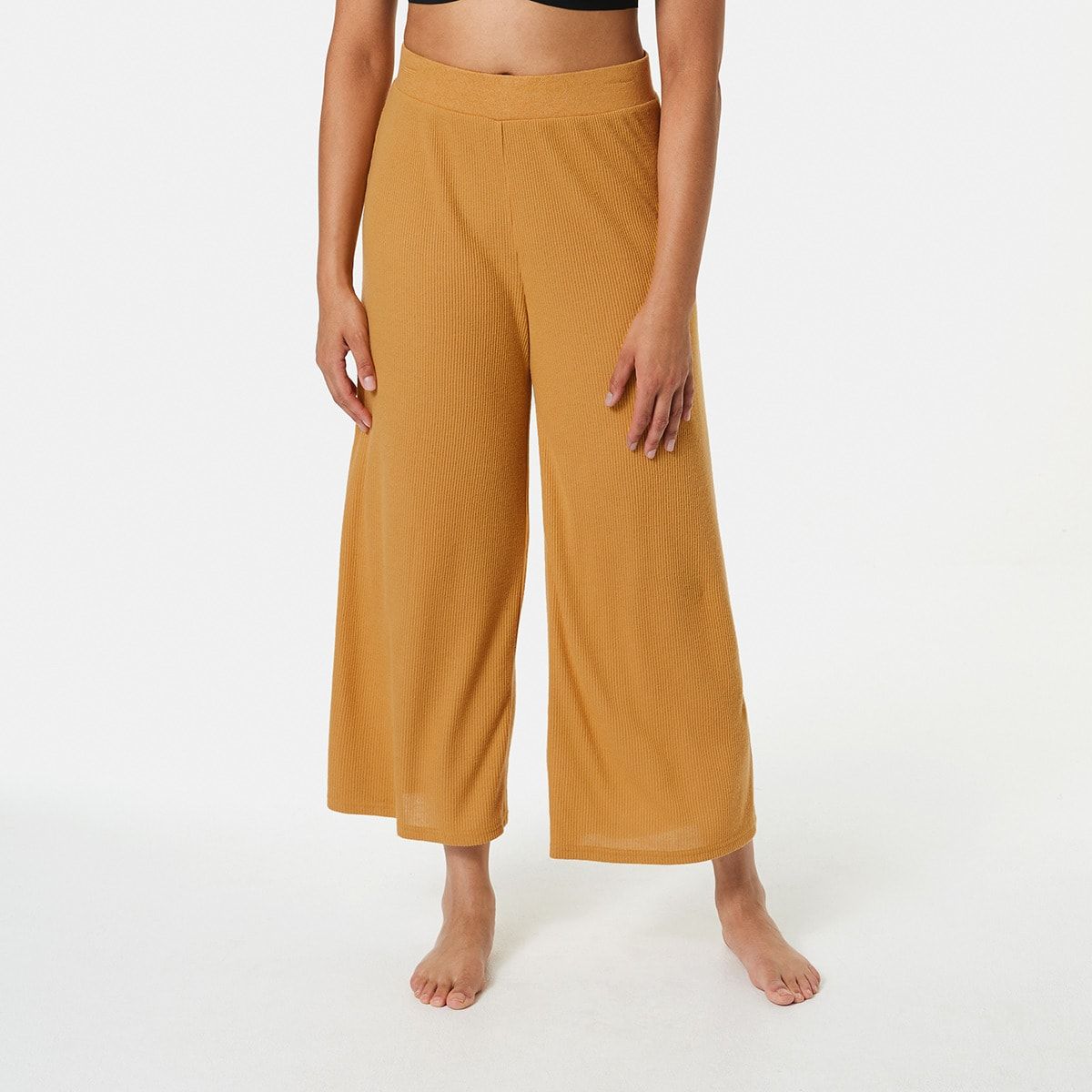 Brushed Rib Culottes