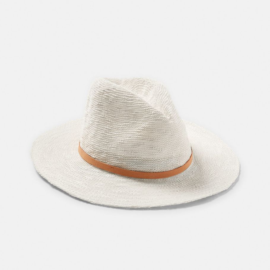 Woven Fedora Hat