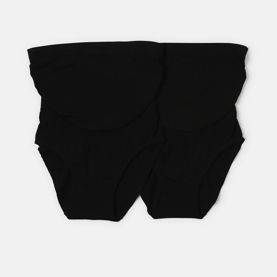 2 Pack Maternity Seamfree Over Bump Brief
